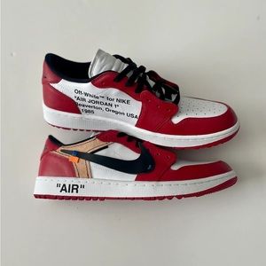 CUSTOM Off-White Jordan 1 Low Chicago